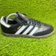 thumbnail image 1 of Ad-id-as Samba Classic Mens Size 7 Black White Gum Athletic Leather Shoes Sneakers, 1 of 6