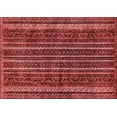 thumbnail image 1 of Ahgly Company Indoor Rectangle Abstract Red Modern Area Rugs, 8' x 10', 1 of 4