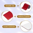 thumbnail image 3 of Uxcell 7200 PCS Espejos de Vidrio Azulejos de Bola de Disco Autoadhesivos Espejo Rojo Vino Mosaico de Azulejos 5 x 5mm, 15 Hojas, 3 of 7