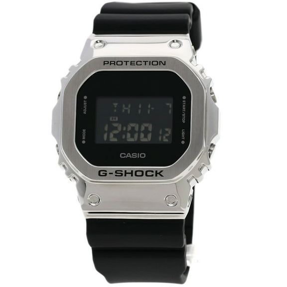 Pre-Owned Casio GM-5600 G-Shock Watch Stainless Steel Rubber Men's CASIO (Good)