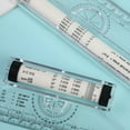 thumbnail image 7 of CCOCC Multi-purpose Rolling Ruler Plastic Measuring Rolling Ruler for Drawing Design, 7 of 7