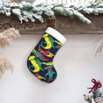 thumbnail image 6 of Disketp Colorful Sharks Christmas Stockings, Xmas Stocking for Family Holiday Season Décor, Personalized Holiday Indoor Decorations, 6 of 7