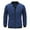 Navy, variant on Mens Casual Solid Color Outdoor Lapel Multi Pocket Trench Coat Jacket