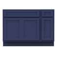 thumbnail image 5 of 51 in. W x 21 in. D x 32.5 in. H Bath Vanity Cabinet without Top in Blue, 5 of 5