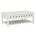 thumbnail image 1 of Linon Sadie Table Basse en Bois avec Rangement, Crème, 1 of 20