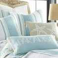 thumbnail image 3 of Levtex Home - San Sebastian Quilt Set - Full/Queen Quilt + Two Standard Pillow Shams - Sea Life - Taupe, Aqua Blue, White - Quilt Size (88x92in.) and Pillow Sham Size (26x20in.) - Reversible - Cotton, 3 of 6