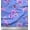 Lavender Blue, variant on Soimoi Green Silk Fabric Leaves & Flower Floral Print Sewing Fabric Yard 42 Inch Wide