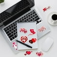 thumbnail image 5 of 50 Pcs Love Stickers For Scrapbooking Supplies, Vinyl Waterproof Stickers For Water Bottles Laptop Phones And Journals, Valentines Themed Stickers With Assorted Designs, 5 of 7