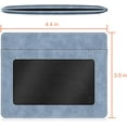 thumbnail image 2 of Fintie RFID Blocking Unisex Credit Card Holder Light Blue, 2 of 7
