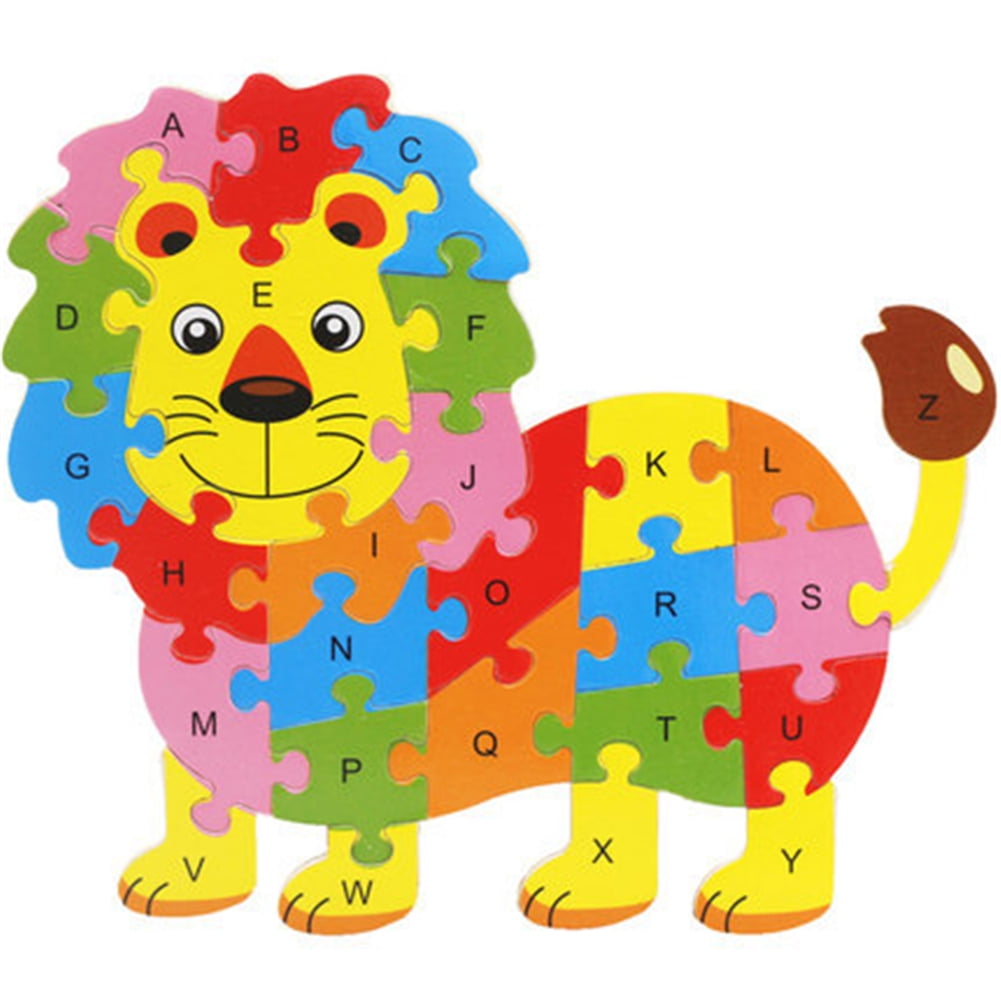 alphabet animal puzzle