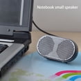 thumbnail image 1 of stanreset Mini Haut-Parleur pour Ordinateur Portable Remplacement Ordinateur de Table Alimenté par USB Appareil de Lecture de Musique Accessoires pour Ordinateurs, 1 of 7