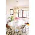 thumbnail image 2 of Bria Elegant Oval Dining Table with Carrara Marble Top and White Aluminum Base – A Refined and Timeless Design, Perfect for Adding Luxury and Sophistication to Modern Dining Spaces", 2 of 4