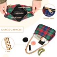 thumbnail image 2 of FORMRS Womens Shoulder Bag with Chain Strap Clutch Purse Cute Tote Handbag, Red Green Pattern, 2 of 7