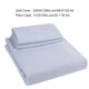 thumbnail image 3 of Funda de edredón extragrande de algodón lavable con funda de almohada Juego de cama azul a máquina(#3), 3 of 8