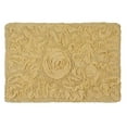 thumbnail image 6 of Home Weavers Bell Flower Collection Bathroom Rug 100% Cotton Tufted Bath Rugs, Soft Absorbent Bath Rugs, Non-Slip Bath Mats, Machine Washable, Bath Mats for Bathroom Floor, 17"x24" Rectangle, Yellow, 6 of 9