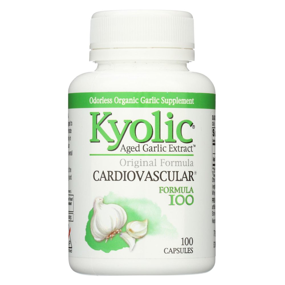 Kyolic Aged Garlic Extract HiPo Cardiovascular Original Formula 100