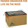 thumbnail image 2 of Kelty | Window Seat, Dull Gold/Deep Teal - Transparent, Compact, and Durable Overlanding Organizer, 2 of 6