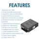 thumbnail image 2 of Partes De Motocicleta Sistema de alarma de motocicleta con control remoto MP3 FM Radio Bluetooth Amplificador de altavoz Tmvgtek Accesorios para autos y motos, 2 of 9