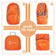 thumbnail image 5 of Mochila ZOMAKE ligera, plegable, 30 L, resistente al agua, 5 of 6