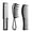 3pcs set, variant on 2/3/4pcs Wide Tooth Curl Comb Detangling Comb Texture Comb For Curly Wet Wavy Thick Hair Wigs Salon Barber Hairstyle Tool