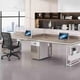 thumbnail image 2 of Workstation Storage Office Desks Mobile Wooden Ultifunctional Keyboard Office Desks Studying Bureau Scrivania Room Furnitures My Lux Decor Round, 2 of 19