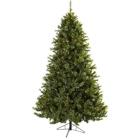 Nearly Natural 7.5Ft Majestic Multi-Pine Christmas Tree W/Clear Nearly Natural 7.5Ft Majestic Multi-Pine Christmas Tree w/Clear Lights - Walmart.com - Nearly Natural 7.5Ft Majestic Multi-Pine Christmas Tree W/Clear