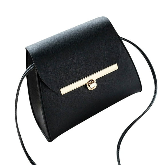 Christmas Saving Clearance! UHUYA Women Fashion Bag Lightweight Strap Messenger Shoulder Bag Crossbody Purse Bag, Black