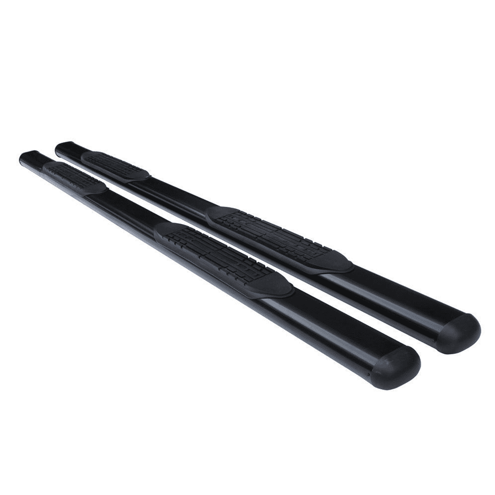 Ikon Motorsports Compatible with 07-21 Toyota Tundra Extended Cab 4" Oval Black Running Boards Side Step Nerf Bars