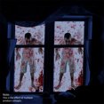 thumbnail image 4 of Bloody Halloween Decorations Spooky Door Cover, Horror Zombie Window Clings, Scary Halloween Party Wall Decal Bedroom Inside Decor, 4 of 5