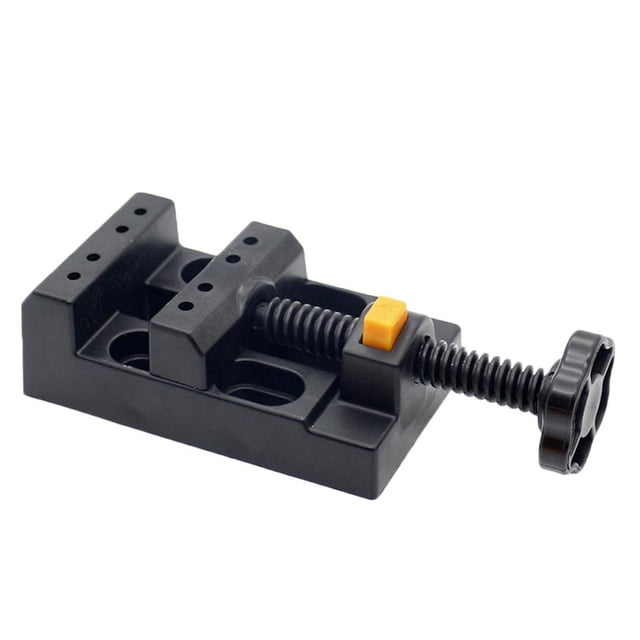 Abrazadera de banco de mandíbu Zulema Prensa de banco Mini Vice Clamp Negro