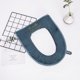 thumbnail image 4 of Monstrate Almohadilla para asiento de inodoro, repuesto lavable, Color sólido, suave, con cremallera, para invierno y otoño, accesorios para Suministros de limpieza para el hogar Verde, 4 of 6