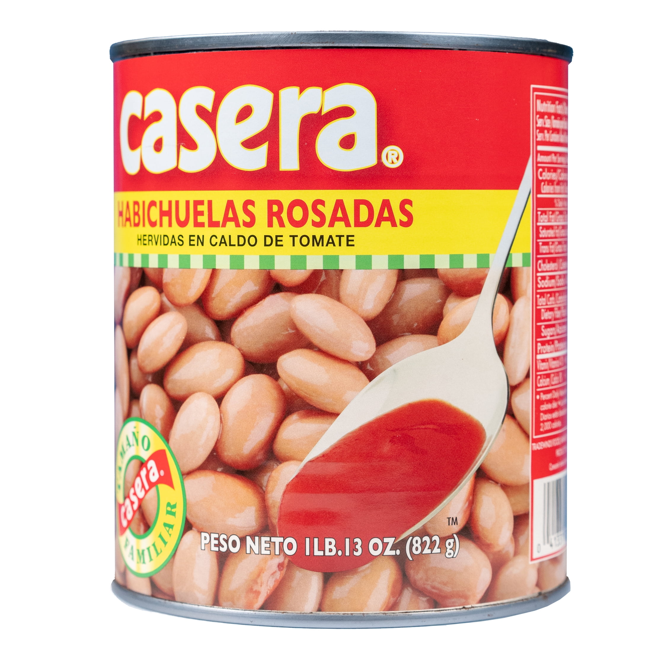 Casera Pink Beans In Tomato Broth, 29 Oz Canned Habichuelas