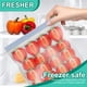thumbnail image 4 of Bolsas reutilizables para almacenamiento de alimentos 6 piezas Bolsas reutilizables para congelador, 4 of 5