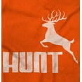 thumbnail image 2 of Hunt Buck Deer Hunting Season Unisex Plus Fleece Graphic Hoodie Brisco Brands 4X, 2 of 5
