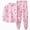 G167-Pink, variant on masbird Boys Girls Pajamas Cotton Planet Pjs Toddler 2 Piece Sleepwear Kids Clothes Set 6-12 Months 12-24 Months 2t 3t 4t 5t 6t 7t 8t 9t(Pink,3-4 Y)