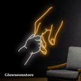 thumbnail image 3 of Glowneon Son Hold Father Hand Led Light, Father Son Relation Neon, 3 of 4
