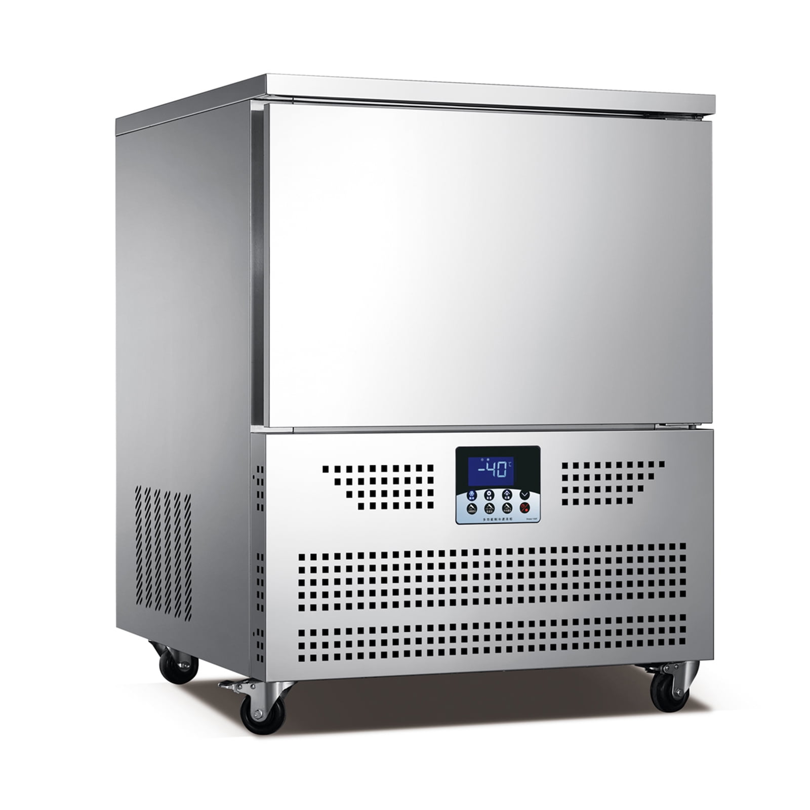 Kolice Commercial Heavy Duty 5 Trays Bakery Shock Freezing Blast Chiller & Freezer, Chest Freezer, Frozen Dough Blast Freezer for Restaurant, School Kitchen-Lowest Temperature -40°F(-40°C)