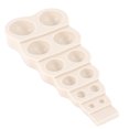 thumbnail image 4 of 1PC Half Round Pearl Cake Mold Chocolate Fondant Silicone Mold (Light Grey), 4 of 8