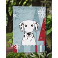 thumbnail image 3 of Caroline's Treasures BB1706GF Winter Holiday Dalmatian Flag Garden Size , Small, multicolor, 3 of 3