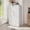 White, variant on Storage Vertical Filing Cabinet with Lock, Steel File Locker with 4 Drawers and 1 Door for School, Living Room, Bedroom, Office (Black)