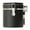 Black, variant on JOGZMZ Coffee Canister, Airtight Stainless Steel Kitchen Food Storage Container with Date and Scoop for Grounds Coffee,Beans, Tea, Flour, Cereal, Sugar(1.5L), 4.7×4.7×5.9In
