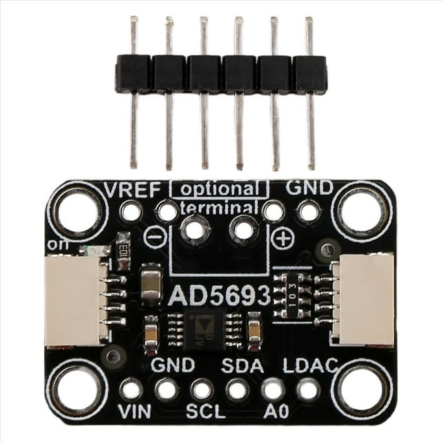 Placa de Conexión AD5693R Interfaz I2C Módulo de 16 Bits Compatible con para STEMMA QT Qwiic