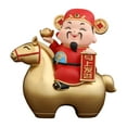 thumbnail image 1 of Figura del Dios de la Riqueza Escultura Feng Shui China Regalo Adorno Tradicional para Oro S, 1 of 9