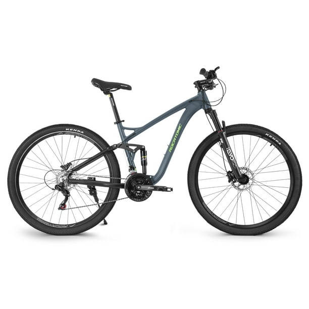 Rocatomic Bicicleta De Montaña Storm R29 21v Cambios Shimano Fd-ty300 Frenos De Hidráulicos X-spark Doble Suspensión (gris)