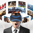 thumbnail image 5 of Auriculares VR compatibles con - Gafas universales de realidad virtual - Juega tus mejores juegos móviles Películas 360 con nuevas gafas 3D VR suaves y cómodas | Azul | con protección para los ojos Zhivalor CPB-DE-WX76-1, 5 of 5