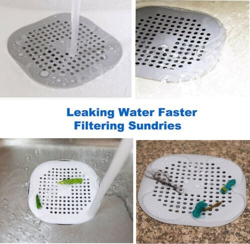 Bath Hair Sewer Drain Outlet Kitchen Sink Strainer Anti Clogging Removal TooBD 
