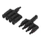 thumbnail image 5 of 1 par de conectores solares TH Branch 4 a 1, conectores paralelos de Panel Solar fotovoltaico macho hembra, 1000V CC YUNYI BRAND Deportes, 5 of 8