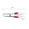 thumbnail image 4 of 1/5pcs/set Stainless Steel Yarn Shears Cutting Sewing Scissors Shears Cross Stitch Scissors Embroidery Scissor U Thread Scissors, 4 of 6