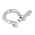 thumbnail image 2 of 10 Pcs Stainless Steel Wire Rope Fastener Bow Shackles 5mm Thread, 2 of 5