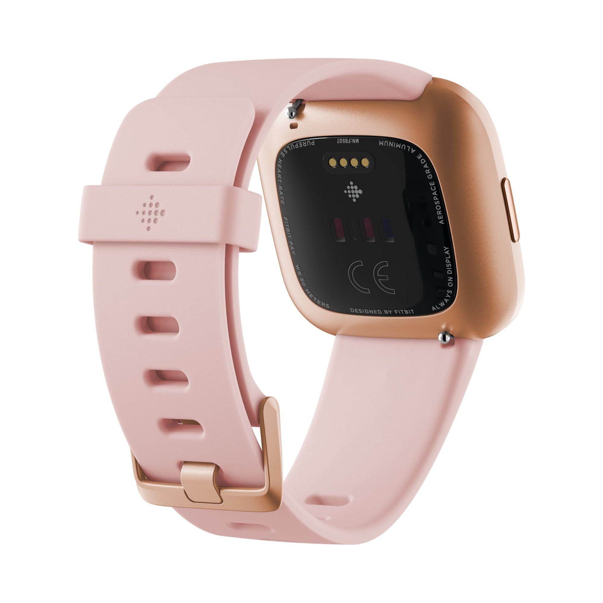 Fitbit Versa 2 Health & Fitness Smartwatch - Petal /Copper Rose Aluminum 